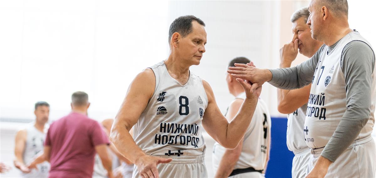 Сергей Кантеев — чемпион России по баскетболу в категории 55+